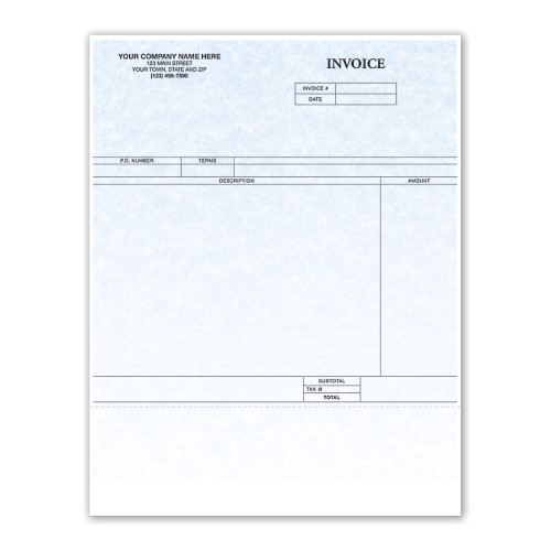 Laser Invoice Parchment 
