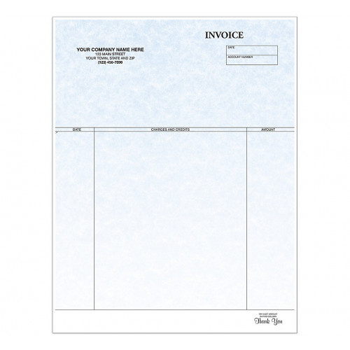 Laser Invoice Parchment Laser Invoice Parchment