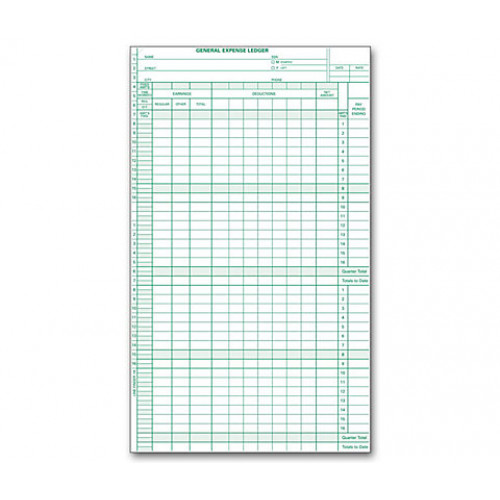 Payroll/General Expense Ledger 