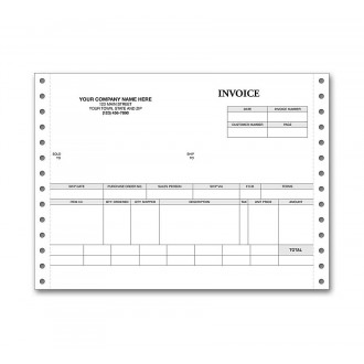 7" Retail Invoice