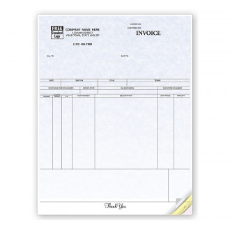 Invoices, Laser, Parchment