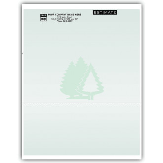 Colors Laser/Inkjet Multipurpose Form, bottom perforation 