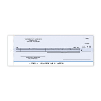 Payroll/General Disbursement Center Check-Carbon