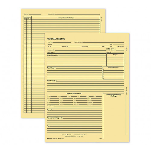 General Practice Form W/O Accts General Practice Form W/O Accts