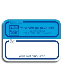 Imprinted Mailing Labels In Rolls 