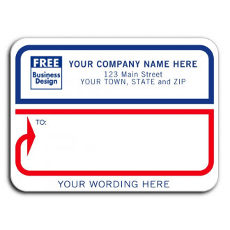 Pressure Sensitive Address Labels in Rolls