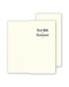 Will Envelopes, Engraved, White 
