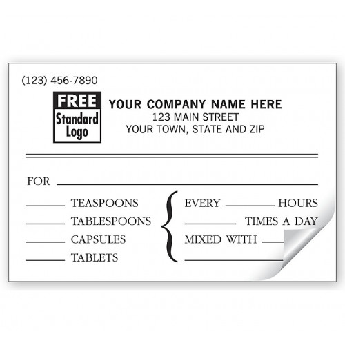 Veterinary Instruction Labels, Pressure Sensitive Veterinary Instruction Labels, Pressure Sensitive
