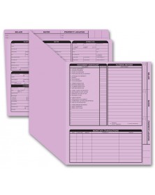 Limited Edition, Legal Size Real Estate Folders, Right Panel List, Lavender  