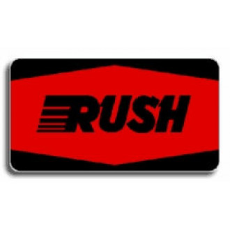 Red Rush Service Labels