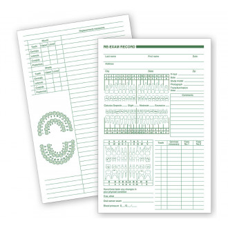 Dental Prosthetic ReExam Records Primary And Permanent Arch