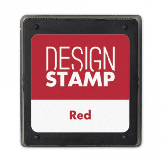Design Stamp Ink Pad Red
