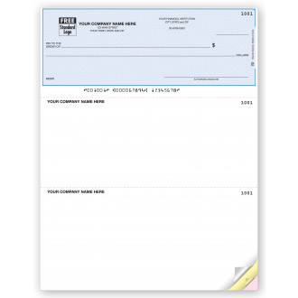TOP SECURE LASER CHECK WITH LINES