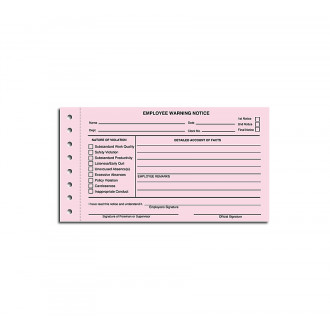 Employee Warning Notices