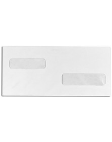 Dual Window Print Envelopes check envelopes, quickbooks check envelopes self seal, 10 double window security envelopes