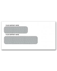 Confidential Dual Window Self Seal Envelopes double window envelopes 9, personal check envelopes
