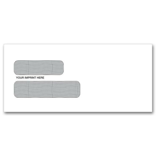 Double Window Envelopes with Peel and Seal Flaps - Window Envelope  