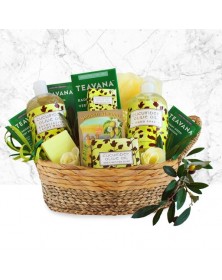 Olive Oil Spa Gift Crate 
