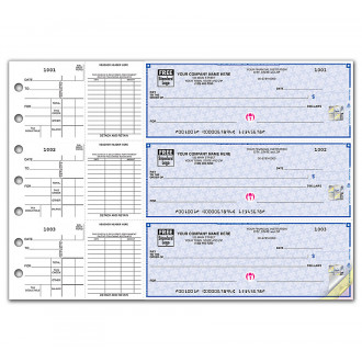 3 On A Page End Stub Voucher Check