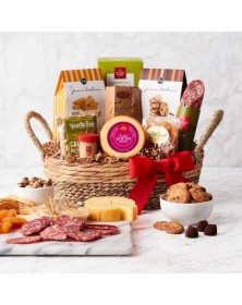 Hickory Farms Savory and Sweet Snacker Gift Basket