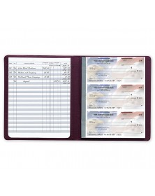 Secretary Deskbook Wallet Check Register quickbooks checks and supplies, intuit checks and supplies, deluxe business checkbook covers