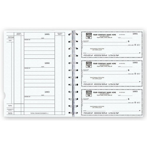 The Newport Deskbook, 3-On-A-Page Compact Size Checks The Newport Deskbook, 3-On-A-Page Compact Size Checks