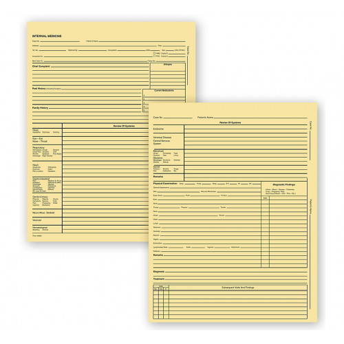 Internal Medicine Exam Records 2 Page Letter Buff Internal Medicine Exam Records 2 Page Letter Buff