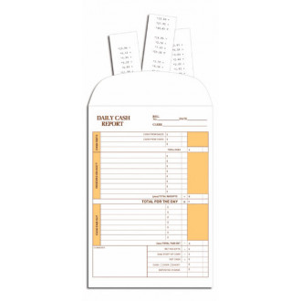 Cash Report Custom Envelopes