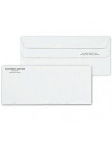 Self Seal  #10 envelopes 10 double window envelope, business envelopes 10, 10 envelopes printed