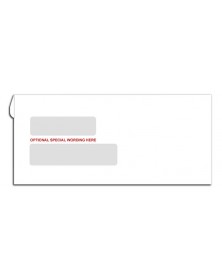 Double Window Envelopes - Classic Collection check envelopes, quickbooks check envelopes self seal, 10 double window security envelopes