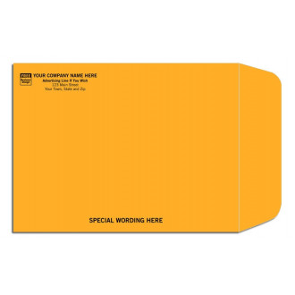 Short End Flap Kraft Envelopes
