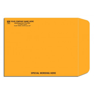 Kraft Paper Custom Printed Envelopes