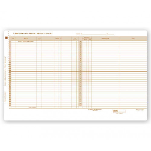Legal Trust Account Journal Legal Trust Account Journal