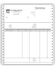 Classic Continuous Invoice | Print EZ 
