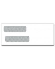 Lined Double Window Security Envelopes 