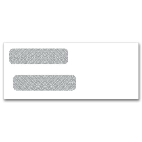 Check Envelopes, Double Window, Lined Tinted Check Envelopes, Double Window, Lined Tinted