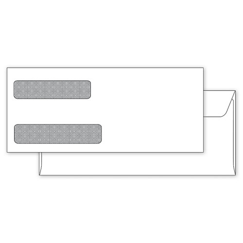Double Window Confidential Envelope Double Window Confidential Envelope