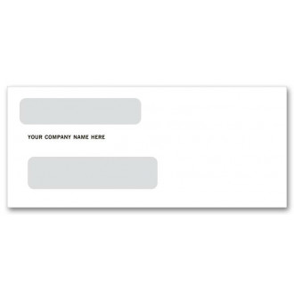 Two Window Envelopes for Checks