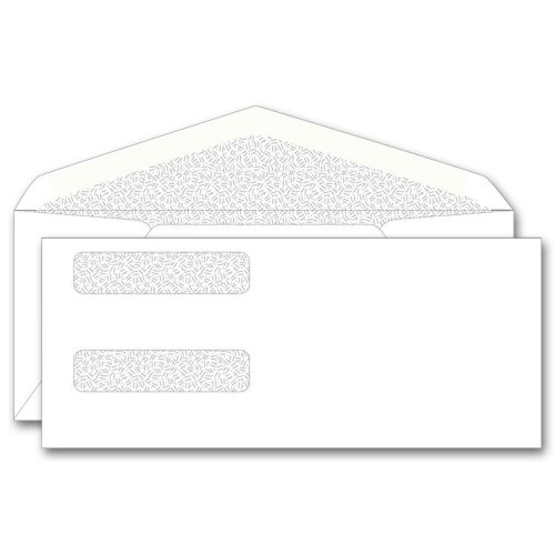 Confidential Double Window Envelopes Confidential Double Window Envelopes