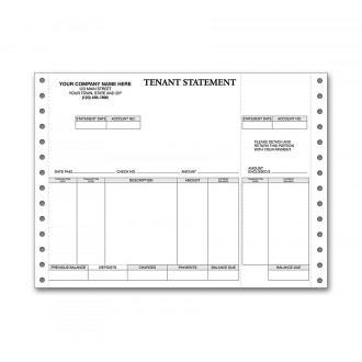 Continuous Tenant Statement