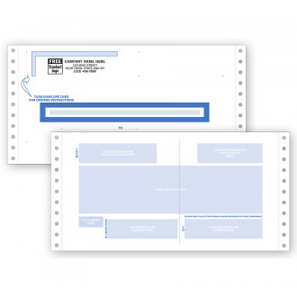 Self Mailers Continuous Two Way