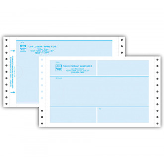 Continuous One-Way Self-Mailer