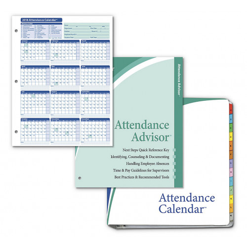 2018 Attendance Calendar Kit 