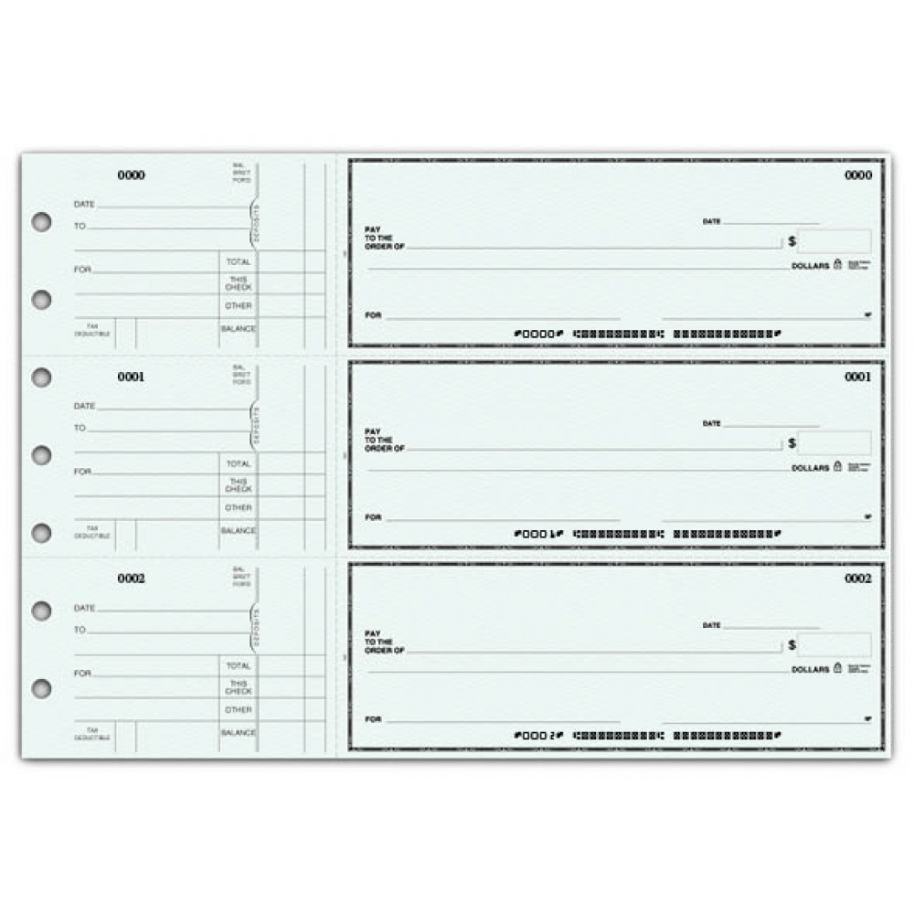 General Manual Business Checks - Business Checks Order