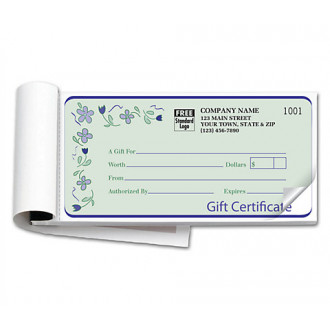 Spring Bouquet Book Gift Certificate