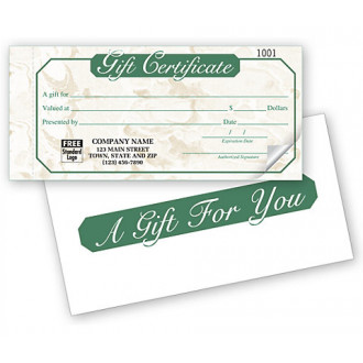 Ivory Marble Gift Certificate Snapsets