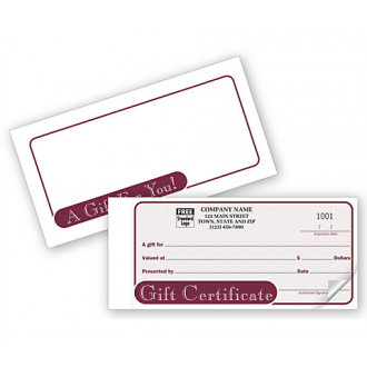 Country Gift Certificate Snapsets