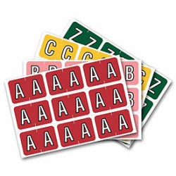 Alpha Labels Sheet Refill