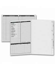 Real Estate Folder, Left Panel List, Letter Size, Gray (Item #285) - Business Checks Supplies  - Business Checks | Printez.com 