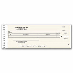 General Expense One Write Checks